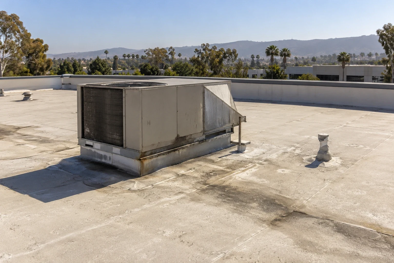 Manufacturing facility roof in Roseville, CA Manufacturing facility roof in Roseville, CA